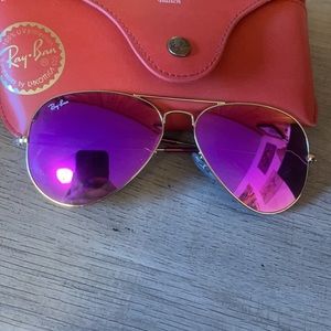 Customized Aviator Ray-Ban Sunglasses